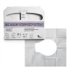 Disposable Toilet Seat Covers XL Fold Flushable 400 Sheets 4x200 White-3