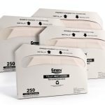 Gmark Paper Toilet Seat Covers 100% Virgin Half-Fold Disposable-0