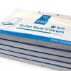 Toilet Seat Covers Reli Disposable 1250 Pcs 5 Packs Half Fold-1