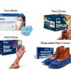 Toilet Seat Covers Reli Disposable 1250 Pcs 5 Packs Half Fold-6