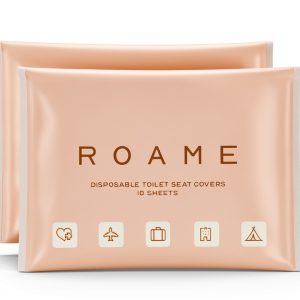 Disposable Toilet Seat Covers ROAME Biodegradable Flushable Sheets-0