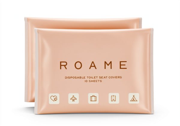 Disposable Toilet Seat Covers ROAME Biodegradable Flushable Sheets-0