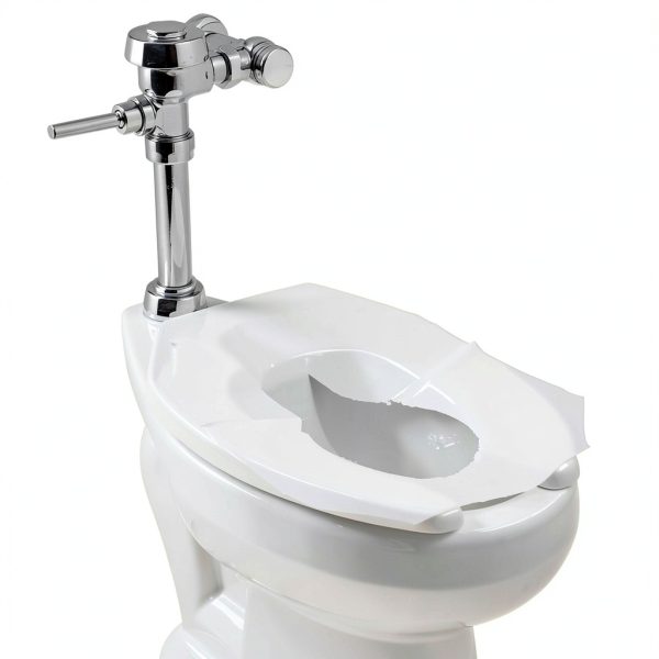 Juvale Toilet Seat Covers Disposable Flushable White 14x16 in 1000 pcs-2